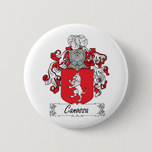 Canossa Family Crest Pinback Button