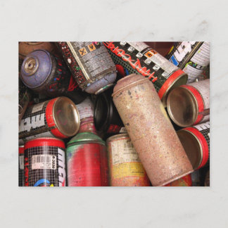 Cans Postcard
