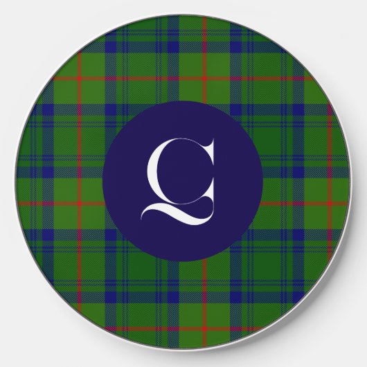Canstoun Monogrammed Wireless Charger (Front)