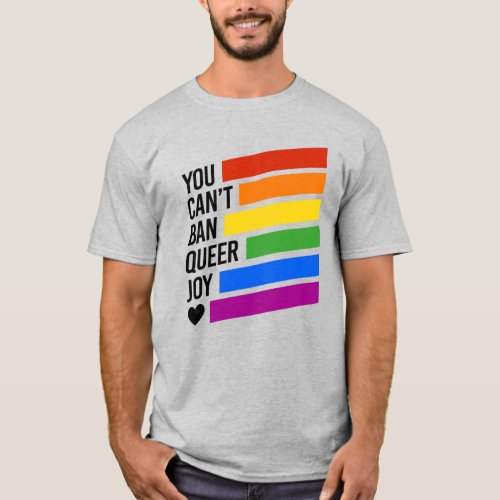Cant Ban Queer Joy T_Shirt