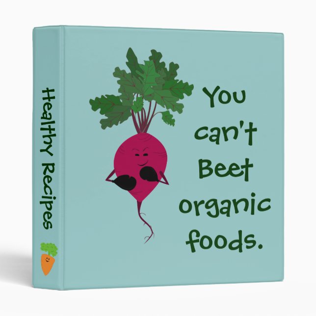 Can't Beet Organic Recipe Binder (Front/Spine)