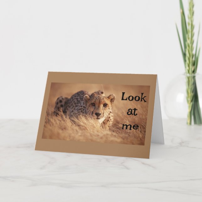 CAN'T BELIEVE THAT "YOU" ARE "16" CARD (Front)