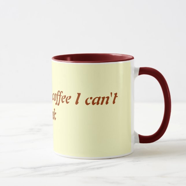 Can't blink mug (Right)