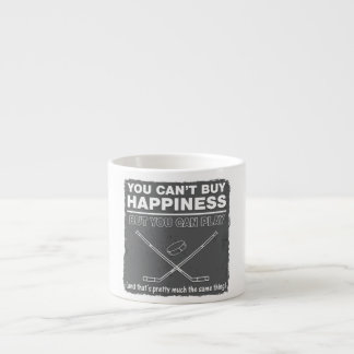 Can't Buy Happiness Hockey Espresso Cup