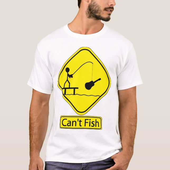 Can't Fish Official Band T-Shirt (Front)
