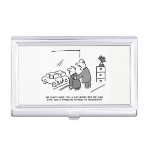 Can't Give a Pay Rise but Can Give a Parking Space Business Card Case