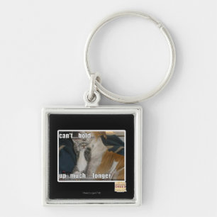 Can't Hold Up Much Longer Keychain