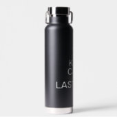 Can't Keep Calm Enter Your Last Name personalize Water Bottle (Front)