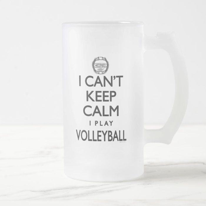 Can't Keep Calm Volleyball Mug