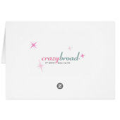 Can't Stop Thinking About You Cards (Back Horizontal)