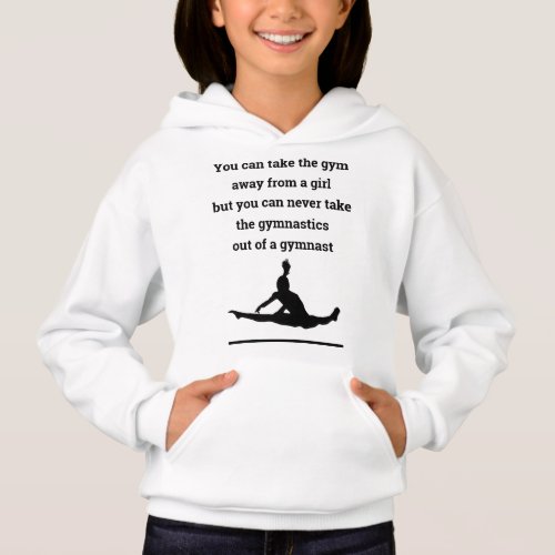 Cant take Gymnastics from a Gymnast   Hoodie