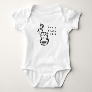 Cant Touch Cactus Baby Bodysuit