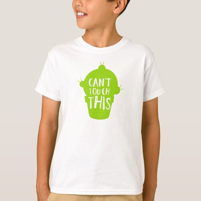 Can't Touch This, Cactus, Cacti, Succulent, Plant T-Shirt (Front)