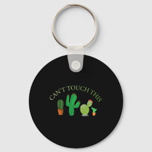 Can't Touch This Cactus Cute Dancing Cacti Keychain