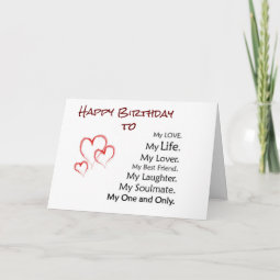 CAN'T WAIT TO *CELEBRATE YOU* LOVE BIRTHDAY CARD | Zazzle