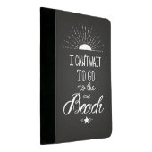 Can'T Wait To Go To The Beach Padfolio (Angled)
