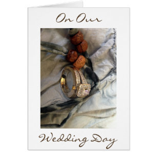 "CAN'T WAIT TO SPEND MY LIFE WITH YOU" WEDDING DAY CARDS