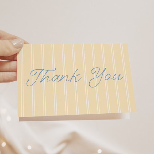 Can't Wait to Squeeze You Citrus Baby Shower  Letterpress Thank You Card