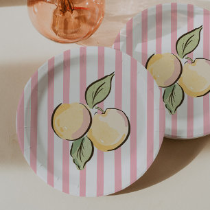 Can't Wait to Squeeze You   Citrus Baby Shower Paper Plates