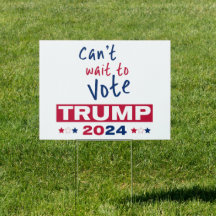 Can't wait to Vote TRUMP 2024