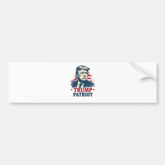 Can't Wait Until This Nightmare Ends Trump 2025 Bumper Sticker (Front)