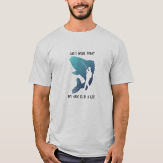 Can't work today Fishing Shirt