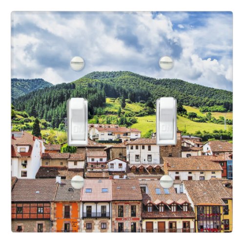 Cantabria Spain scenic photograph Light Switch Cover