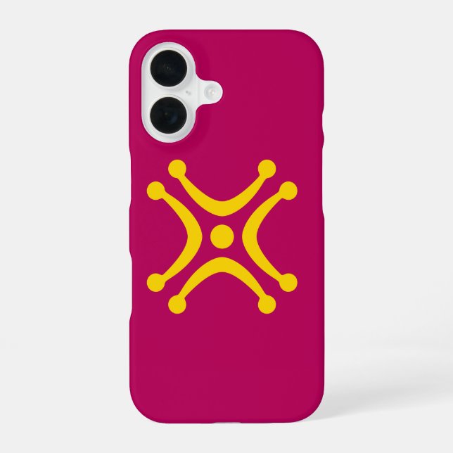 Cantabrian Lábaru Flag Iphone Case (Back)