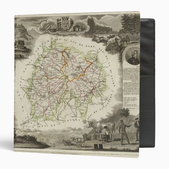 Cantaloupe 3 Ring Binder (Front/Inside)