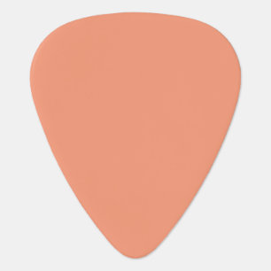 Cantaloupe pink Orange template to Customize Guitar Pick