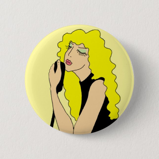 cantare pinback button (Front)