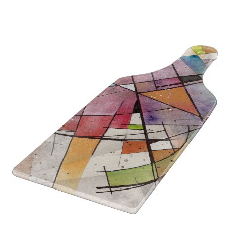 CANTATA in PASTEL MAJOR Abstract Art Cutting Board