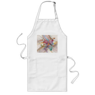 CANTATA in PASTEL MAJOR Abstract Art Long Apron
