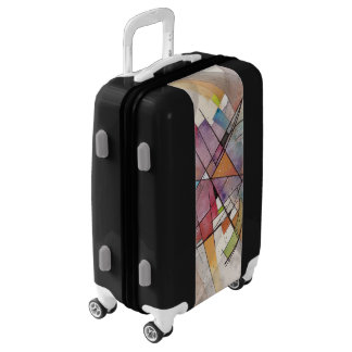 CANTATA in PASTEL MAJOR Abstract Watercolor Art Luggage
