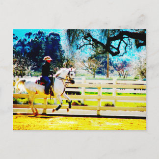 Canter On Postcard