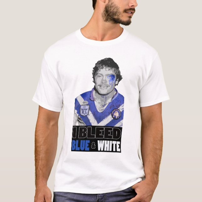 Canterbury Bulldogs - Terry Lamb T-Shirt (Front)
