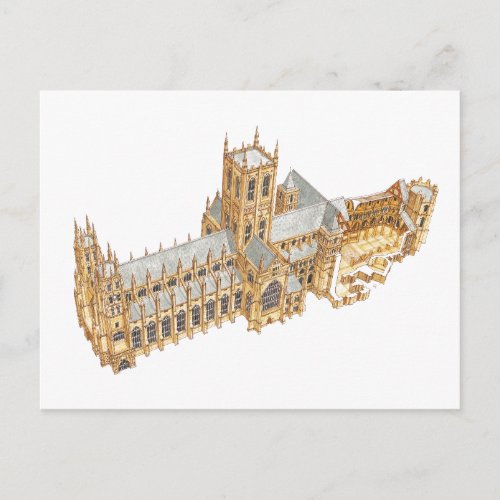 Canterbury Cathedral Great Britain Postcard