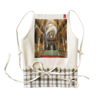 Canterbury Cathedral, Kent, UK Zazzle HEART Apron