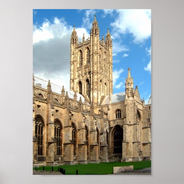 Canterbury Cathedral Poster (Front)
