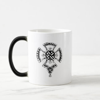 Canterbury cross color morph mug