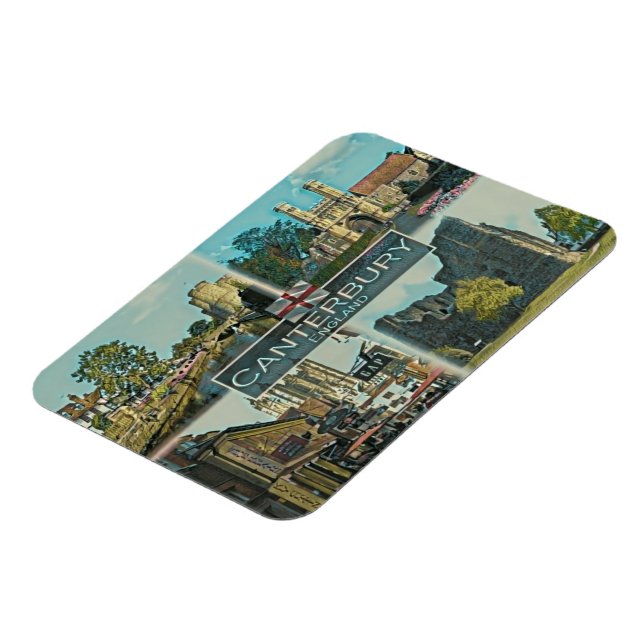 Canterbury - England - Europe - Magnet (Left Side)