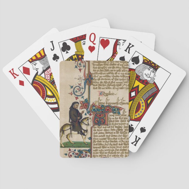 Canterbury Tales Playing Cards (Back)