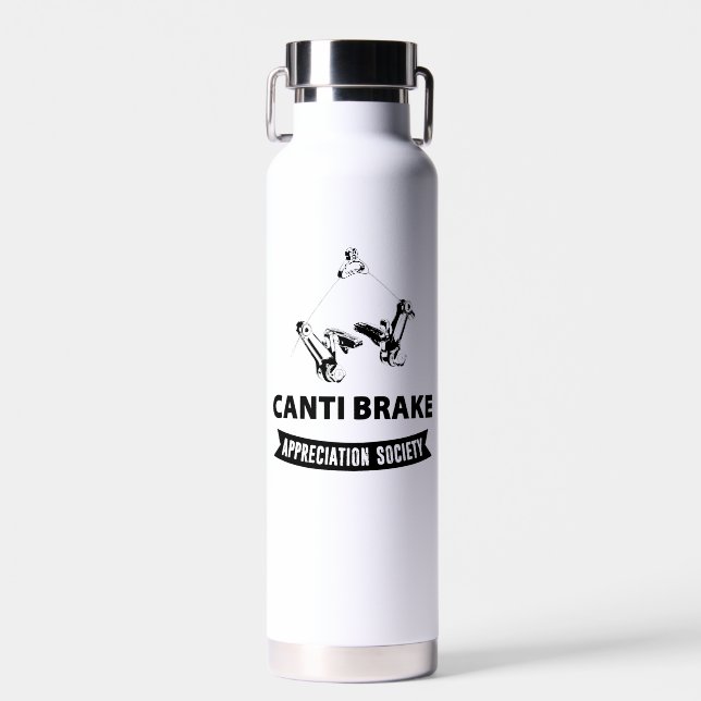 Canti Brake Appreciation Society Water Bottle (Front)