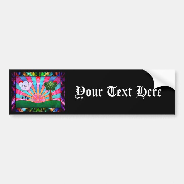 Canticle of the Sun Bumper Sticker (Front)