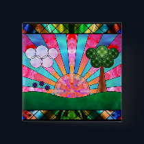 Canticle of the Sun Button