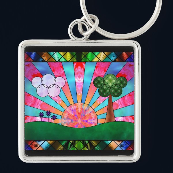 Canticle of the Sun Keychain