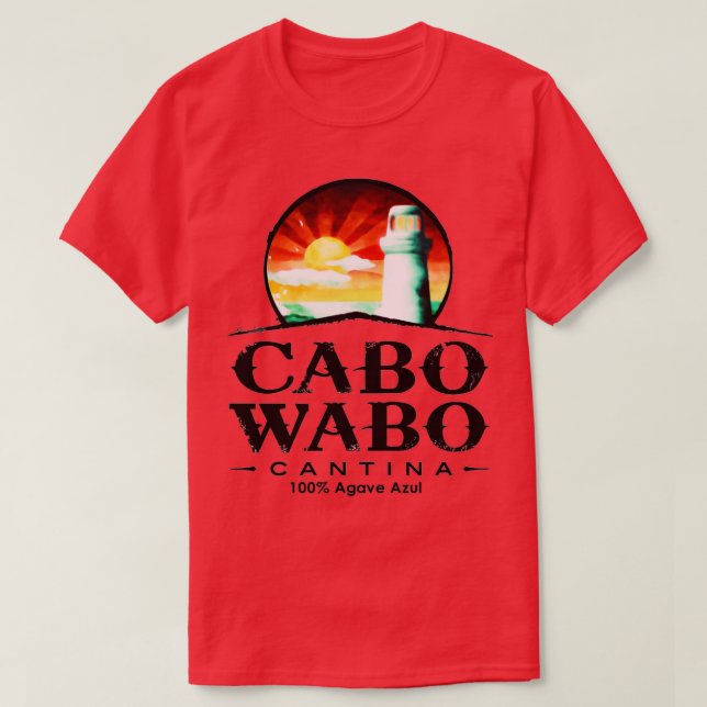 Cantina Cabo wabo  T-Shirt (Design Front)