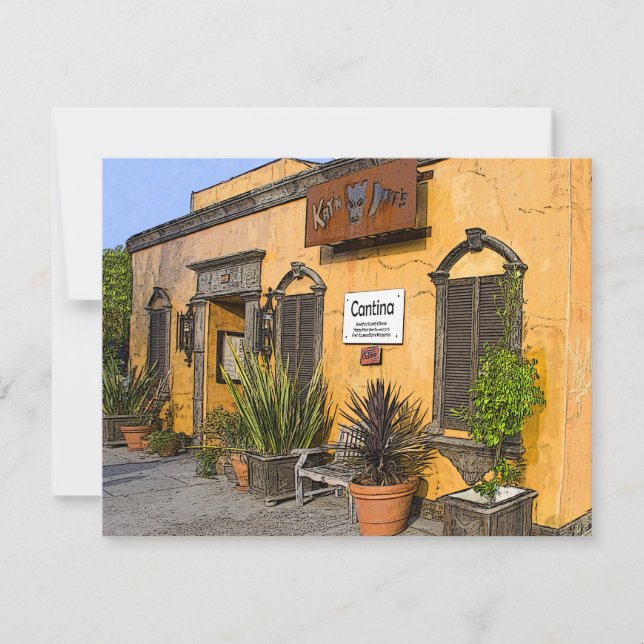 "Cantina" Personalized Invitations (Front)