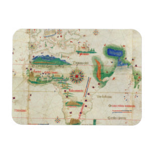 Cantino Planisphere 1502 Magnet