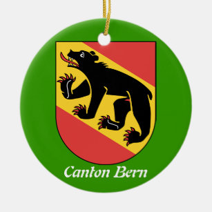 Canton Bern* Switzerland Christmas Ornament